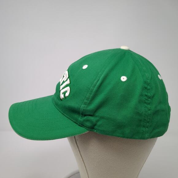 Celtic Slideback Baseball Cap Green One Size Adjustable Embroidered 6 Panel - Picture 3 of 10
